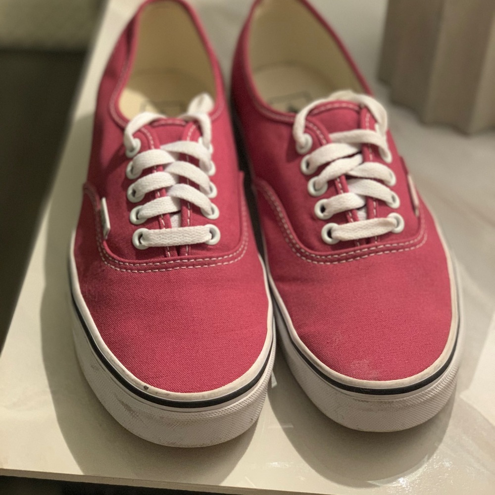 Vans Port Royale Red / White RARE - Picture 3 of 6